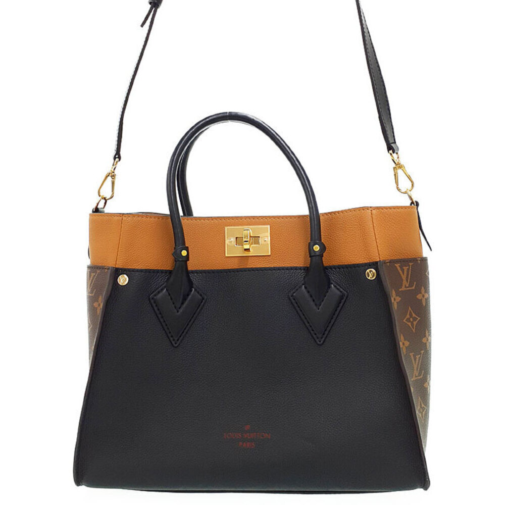 Louis Vuitton Monogram Leather Brown On My Side Bag